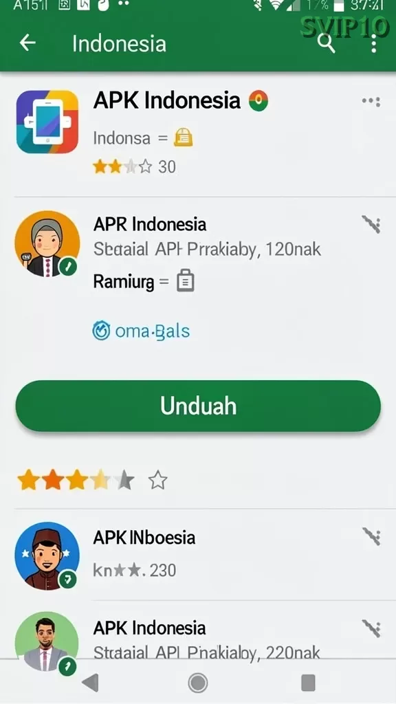 Cuplikan layar 55RP — aktivitas