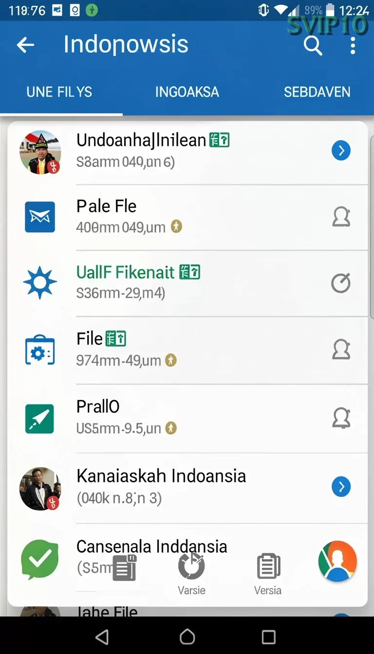 Cuplikan layar ASG55 — halaman utama