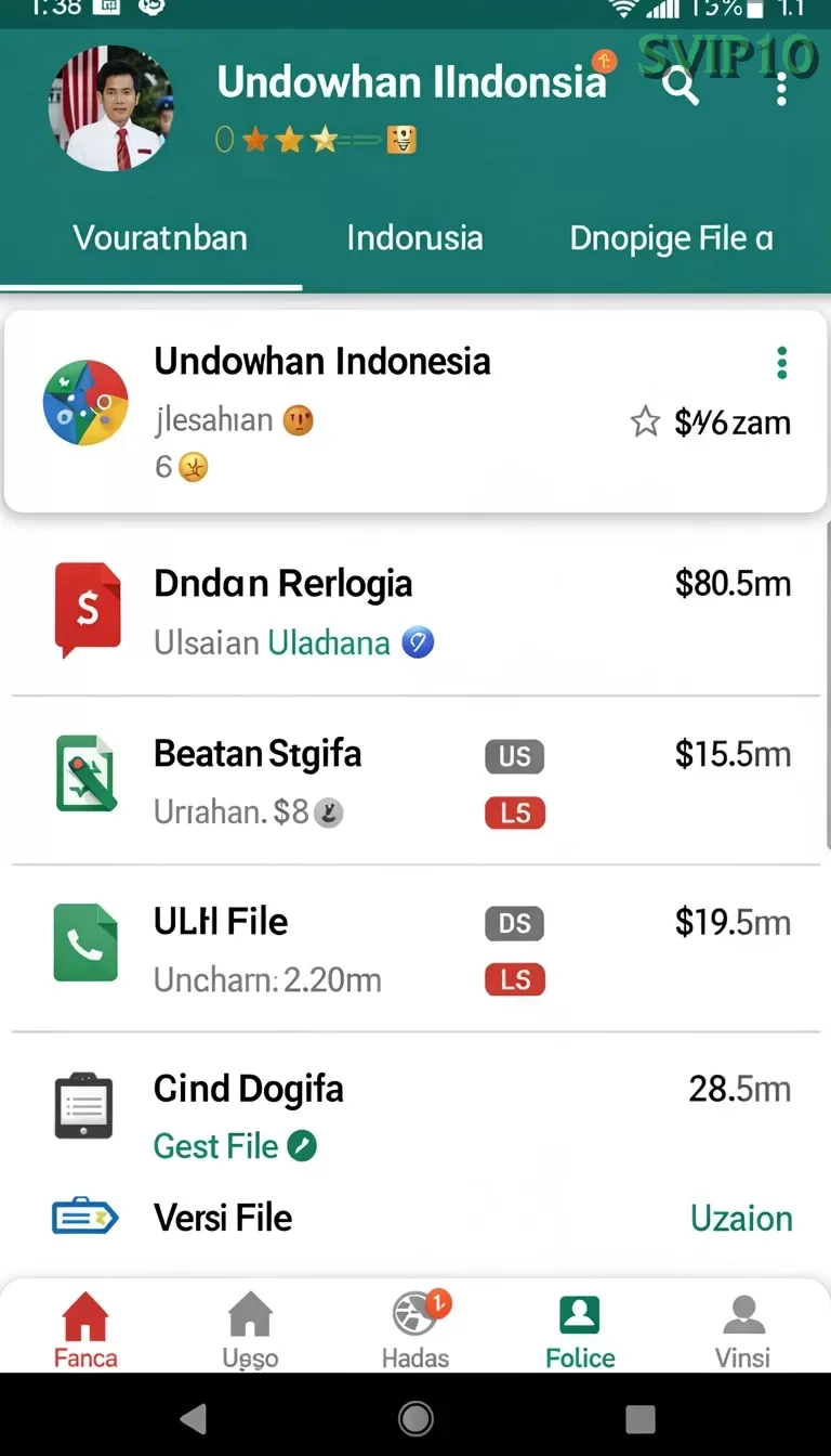 Cuplikan layar BOS88 — pengaturan akun